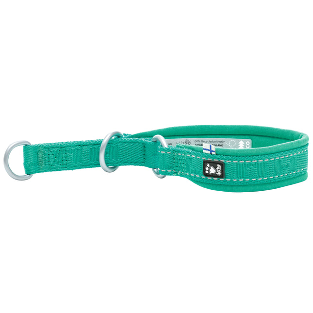 Hurtta Casual Half Choke Collar Eco Peacock - half-choke collar for dogs made from recycled materials - 35 - 45