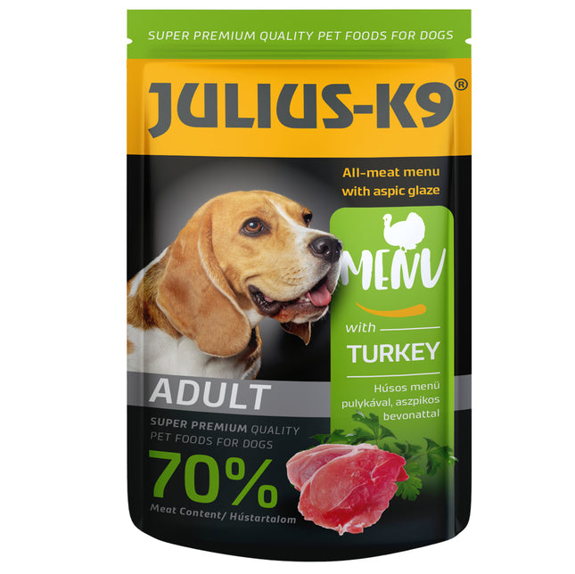 Julius - K9 Turkey - complete wet dog food with turkey