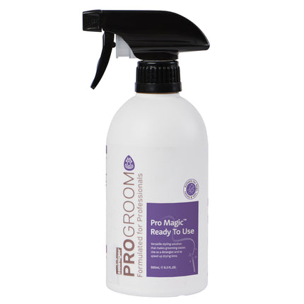 ProGroom Pro Magic RTU - multi-purpose spray that facilitates the grooming of dog and cat fur