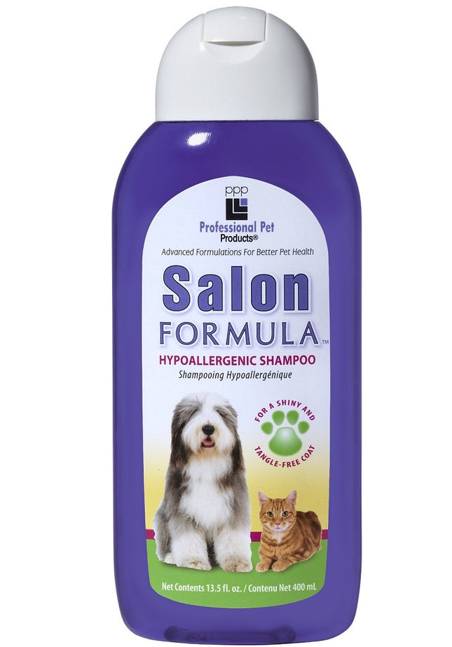 PPP Salon Formula Shampoo - hypoallergenic shampoo for dogs and cats for frequent use, concentrate 1:32