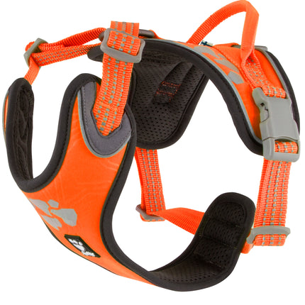 Hurtta Weekend Warrior Harness Neon - harness for active dogs - 40 - 45cm