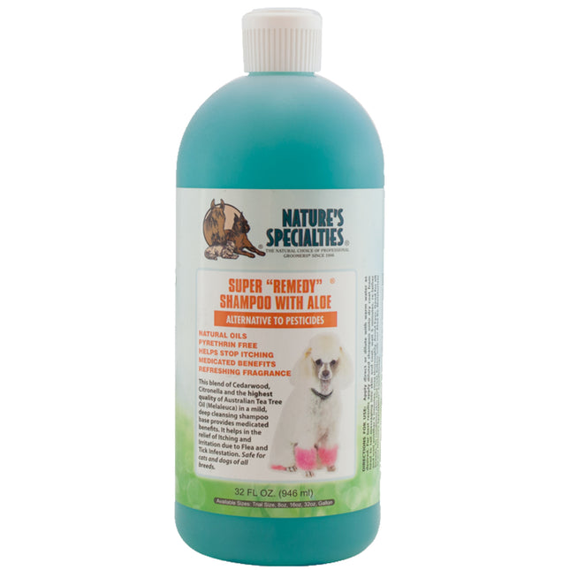 Nature's Specialties Super Remedy Shampoo with Aloe - insect-repellent shampoo for dogs and cats, concentrate 1:8