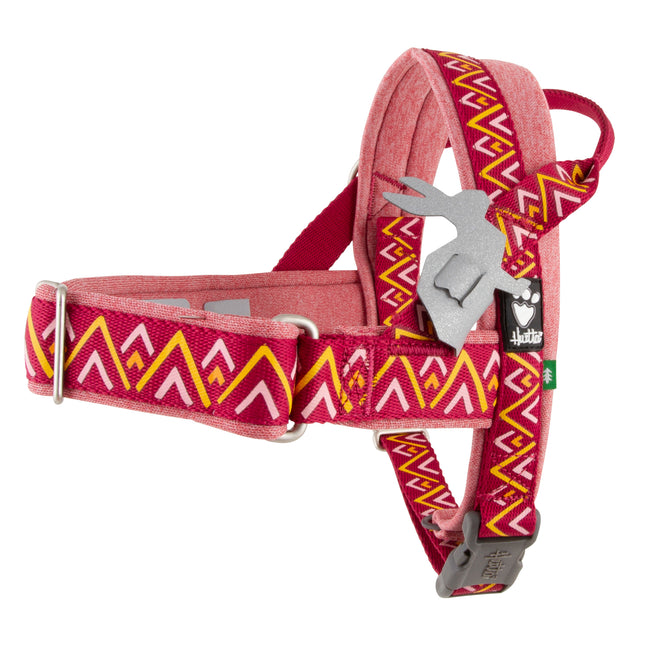 Hurtta Razzle - Dazzle H - Harness Beetroot - Norwegian harness for puppies and adult dogs - 35 - 45cm