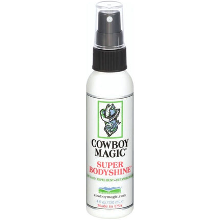 Cowboy Magic Super Bodyshine - highly shining coat conditioner for dogs and horses, repels dust