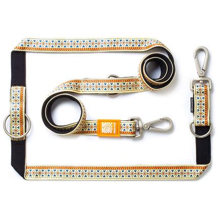 Max & Molly Multi-Leash Ethnic - adjustable leash for dogs, interesting pattern, 200cm