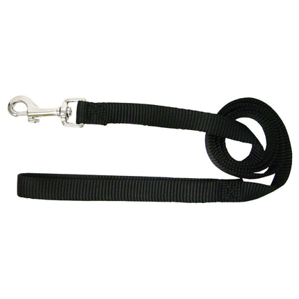 Hamilton Single Thick Leash Short - nylon leash for medium breed dogs, width 122cm