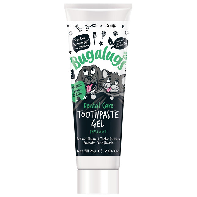 Bugalugs Dental Care Toothpaste Gel - toothpaste gel for dogs and cats