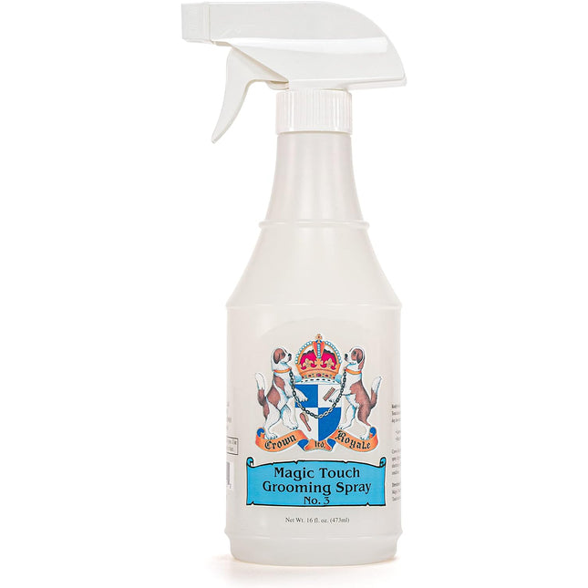 Crown Royale Magic Touch Formula 3 RTU - anti-static and shine spray for thick and abundant dog fur