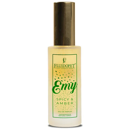 FluidoPet Natural Perfume Emy - pet perfume with an amber and spice scent