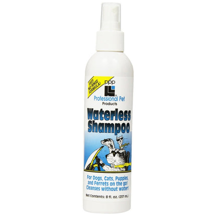 PPP Waterless Shampoo - hypoallergenic spray shampoo for dry bathing for dogs and cats