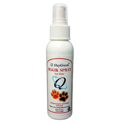 Mr Groom Oxy Magik Spray - natural antibacterial spray for dogs, cats, rabbits, guinea pigs, and non-aquatic reptiles