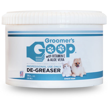 Groomer's Goop De-Greaser Cream - degreasing paste for dog and cat fur, removes stains and unpleasant odors