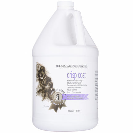 1 All Systems Crisp Coat Botanical Shampoo - shampoo for rough-coated and short-haired dogs