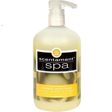 Best Shot Spa Oatmeal Body Wash - relaxing wash for dry and sensitive skin of dogs and cats, with a vanilla and lemon scent, concentrate 1:10 - 473