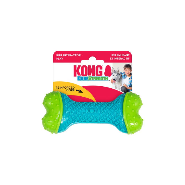 KONG CoreStrength - rubber bone for dogs, with a reinforced core