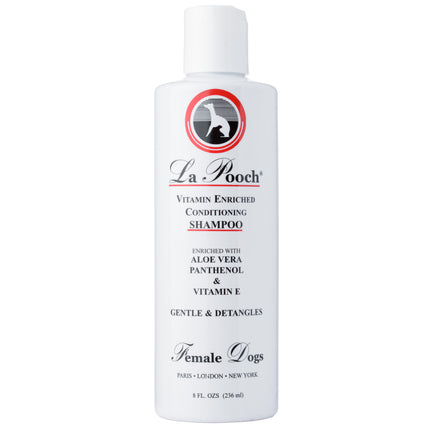 Les Poochs Vitamin Enriched Shampoo (for females) - luxurious vitamin shampoo for female dogs, concentrate 1:14