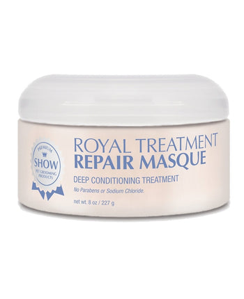 Show Premium Royal Treatment Repair Masque - intensely moisturizing and regenerating mask for dry hair with Moroccan argan oil