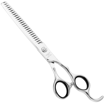 Henbor Infinity Pets Line Chunker Scissors - Professional Single-Sided Thinning Shears, 25 Teeth