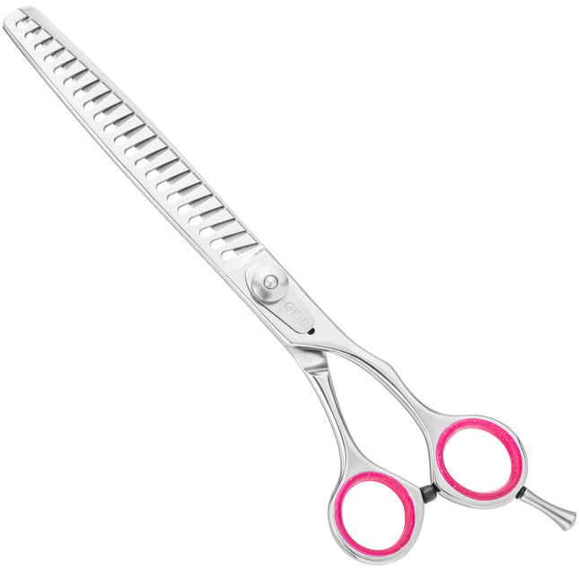 Geib Entree Chunker - professional single-sided thinning shears made of Japanese steel, 21 teeth