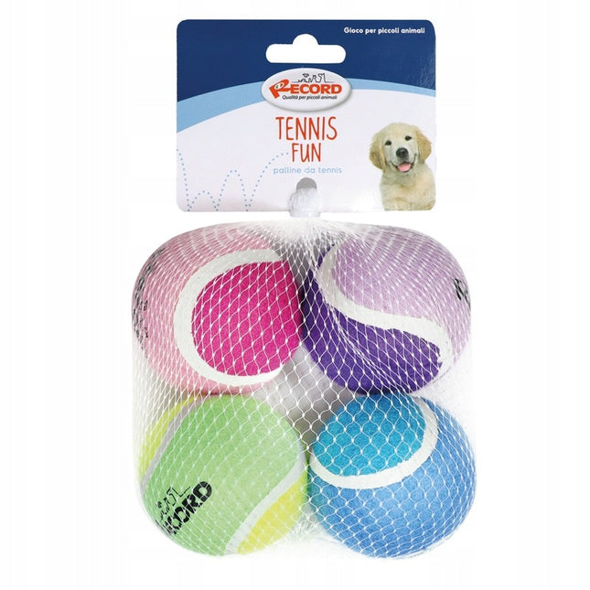 Record Dog's Tennis Balls 6.5cm - tennis balls for dogs, set