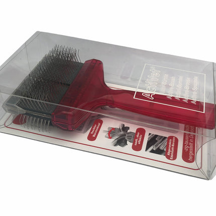 ActiVet Pro Brush Mat Zapper - very tough, double-sided, and flexible brush for removing tangles - large 9cm