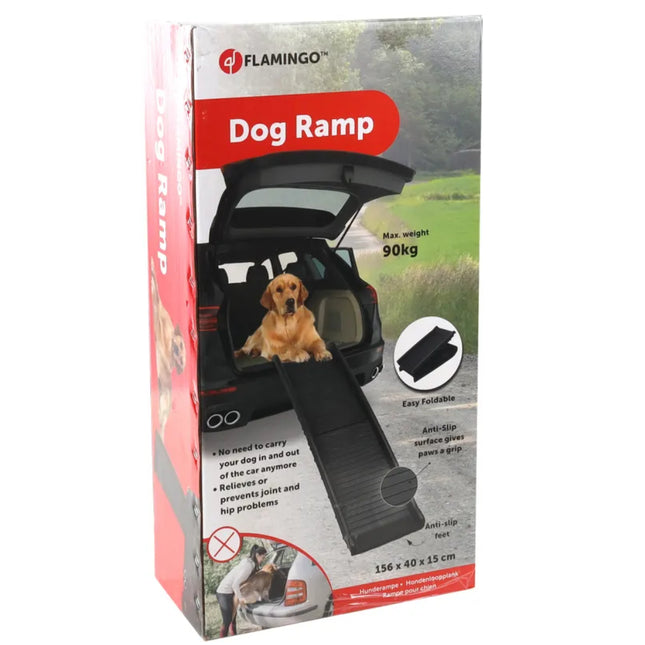 Flamingo Dog Ramp Zenna - foldable dog ramp for up to 90kg