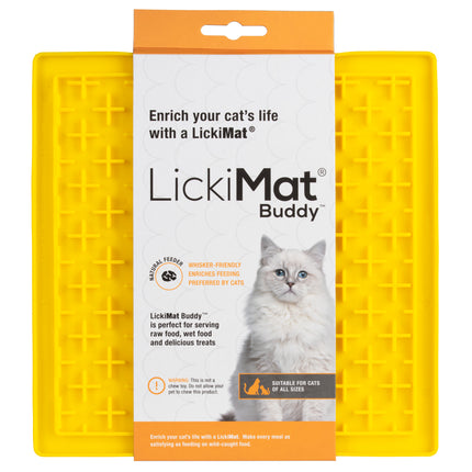 LickiMat Classic Buddy Cat - licking mat for cats