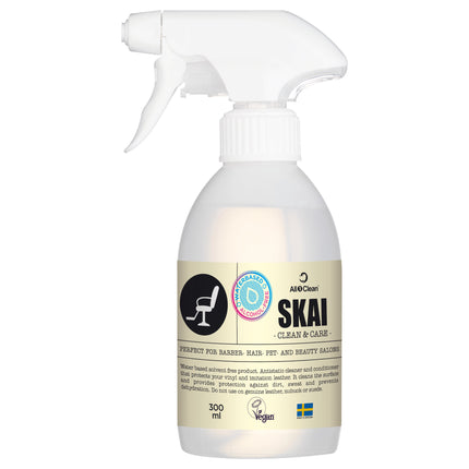 All1Clean Skai Clean & Care Spray - anti-static cleaning, care, and protection spray for synthetic materials