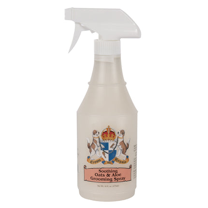 Crown Royale Soothing Oats & Aloe Spray - soothing and moisturizing spray for problematic dog skin, with oats and aloe.