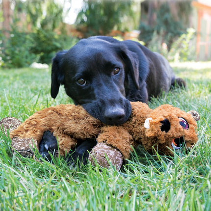 KONG Low Stuff Flopzie Lamb M - squeaky toy for dogs, unstuffed sheep