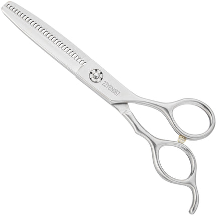 Yento Fanatic Series Thinner - professional single-sided thinning shears made of carbon stainless steel, 30 teeth