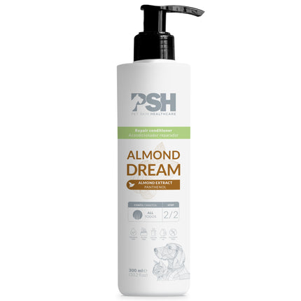 PSH Daily Beauty Almond Dream Conditioner - moisturizing - protective conditioner for dogs and cats, with almond oil