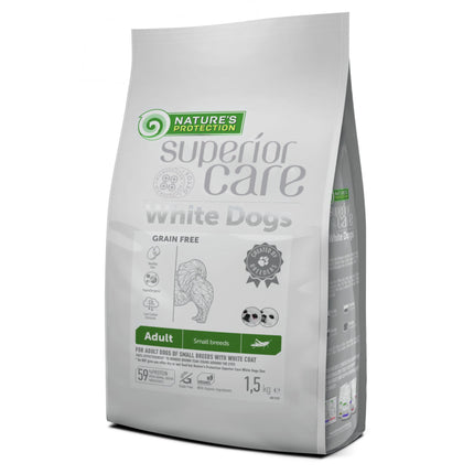 Nature’s Protection Superior Care Dogs Adult Small Breeds Insects - hypoallergenic food for small breed dogs, with insects