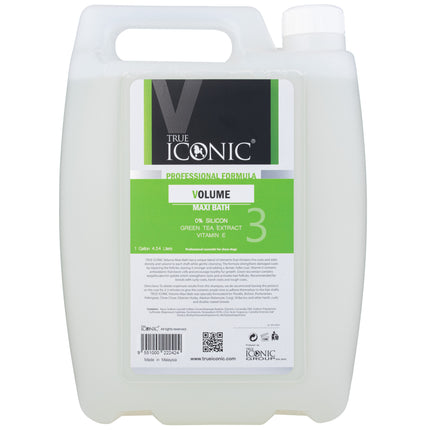 True Iconic Volume Maxi Bath - texturizing and volumizing fur shampoo, concentrate - 4.5L