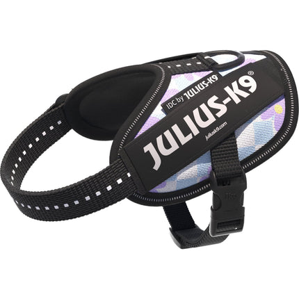 Julius - K9 IDC Powerharness Cartoon - dog harness, with reflectors, in floral design