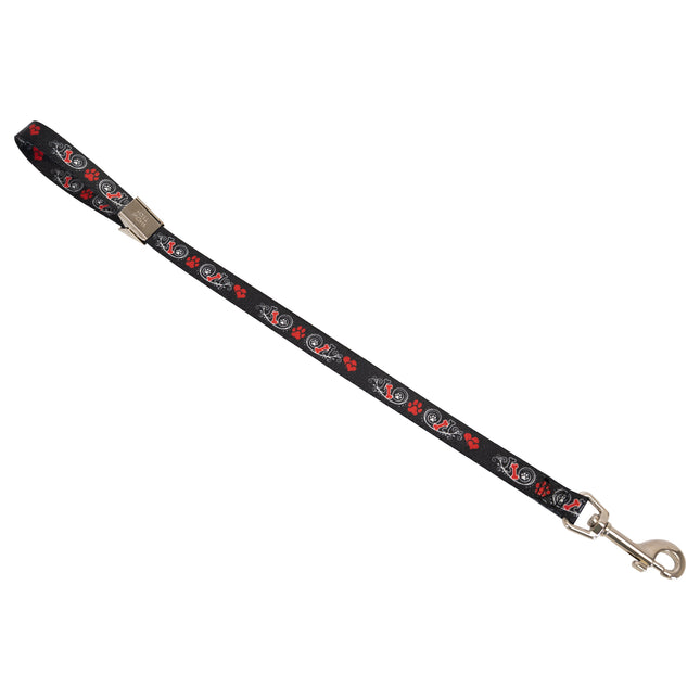 Show Tech Grooming Noose Pawprint - grooming leash with dog paws and bones