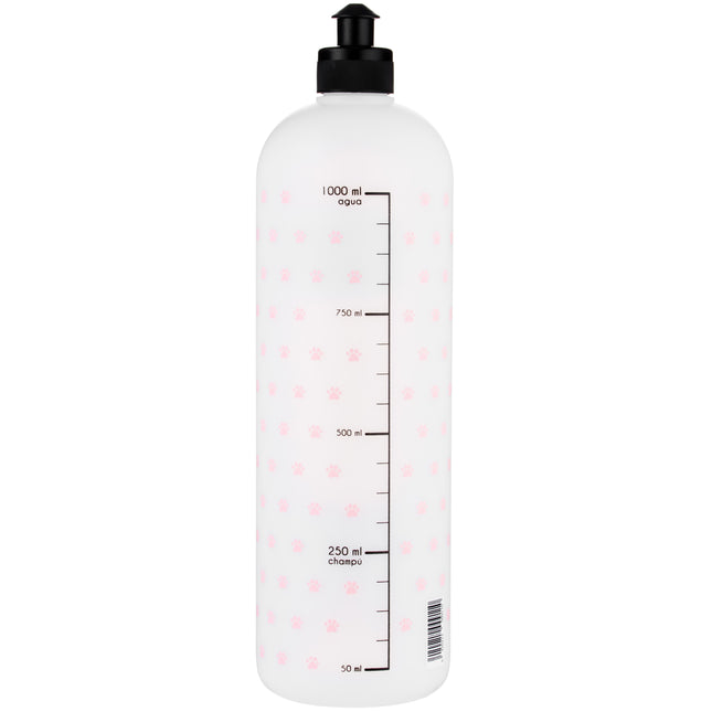 Petuxe Mixing Bottle - dilution bottle for cosmetics, with paw print design