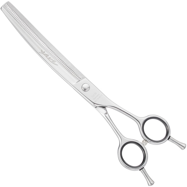 Geib Wave Thinner Curve - professional single-sided thinning shears made of Japanese steel, curved, 66 teeth