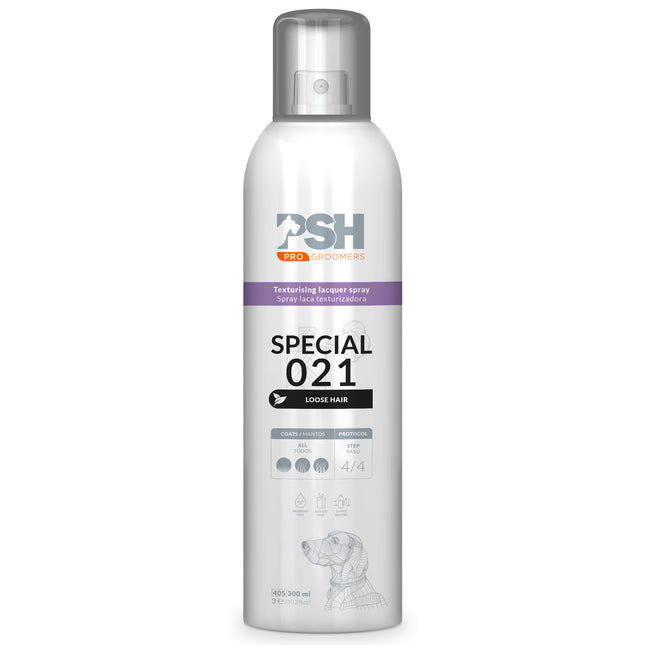 PSH Pro Special Hair 021 Spray - volumizing and texturizing spray for dog fur