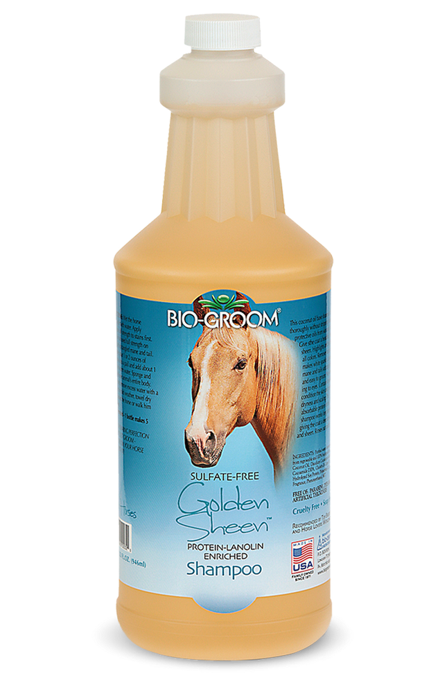 Bio - Groom Golden Sheen - nourishing and illuminating shampoo for horses