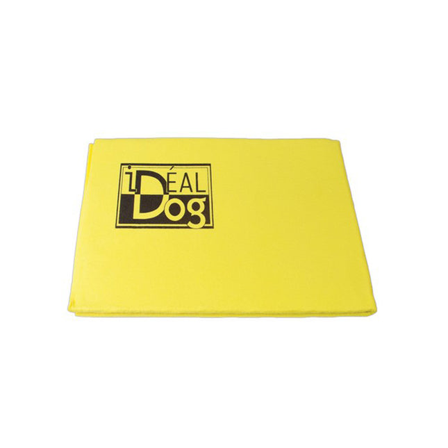 Chadog yellow microfiber towel