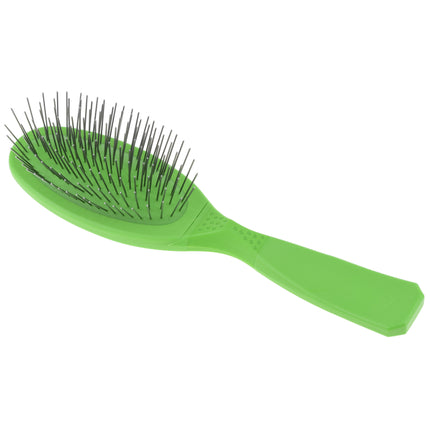 Madan Small Pin Brush - professional small brush with an ergonomic handle, medium-soft metal pins