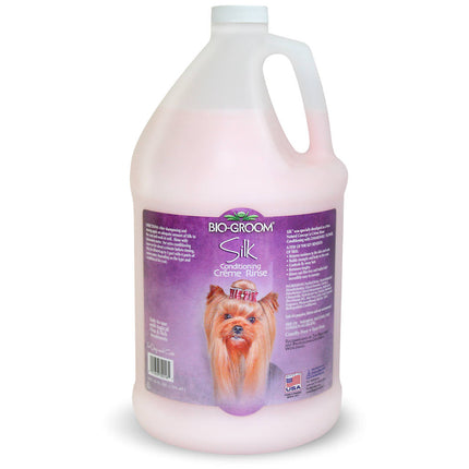 Bio - Groom Silk Creme Rinse Conditioner - creamy, moisturizing rinse-out conditioner for dogs and cats, concentrate 1:4