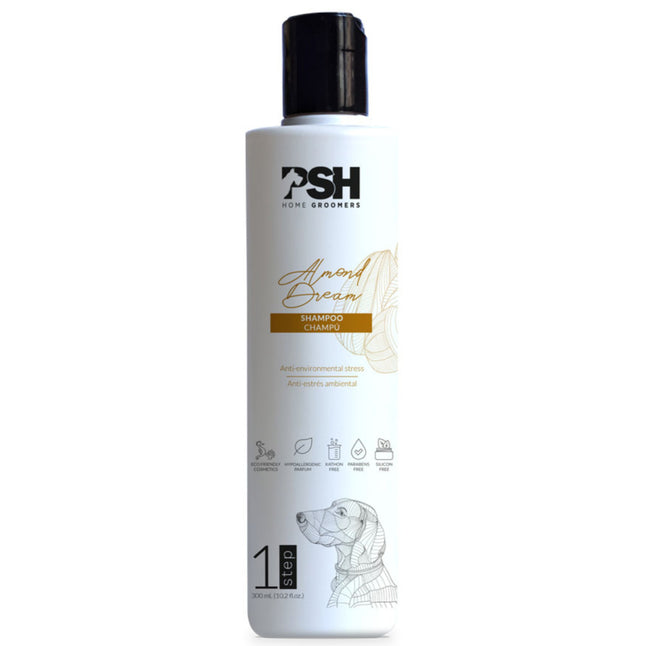 PSH Daily Beauty Almond Dream Shampoo - protective and moisturizing shampoo for dog and cat fur, with almond oil