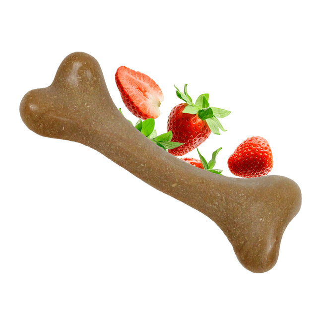 Dashi Fruity Strawberry - dog chew toy with strawberry flavor