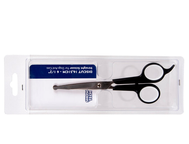 Show Tech Discut Scissors - safe straight scissors, plastic handle