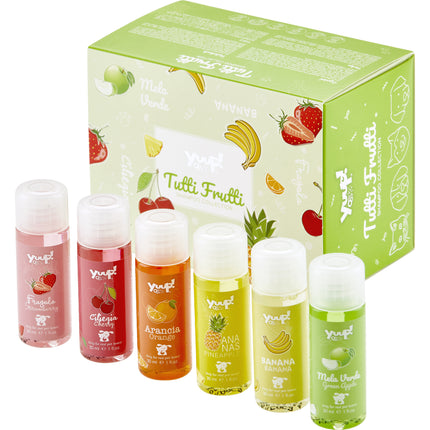 Yuup! Tutti Frutti Shampoo Collection - set of 6 shampoos for dogs and cats, with a fruity scent