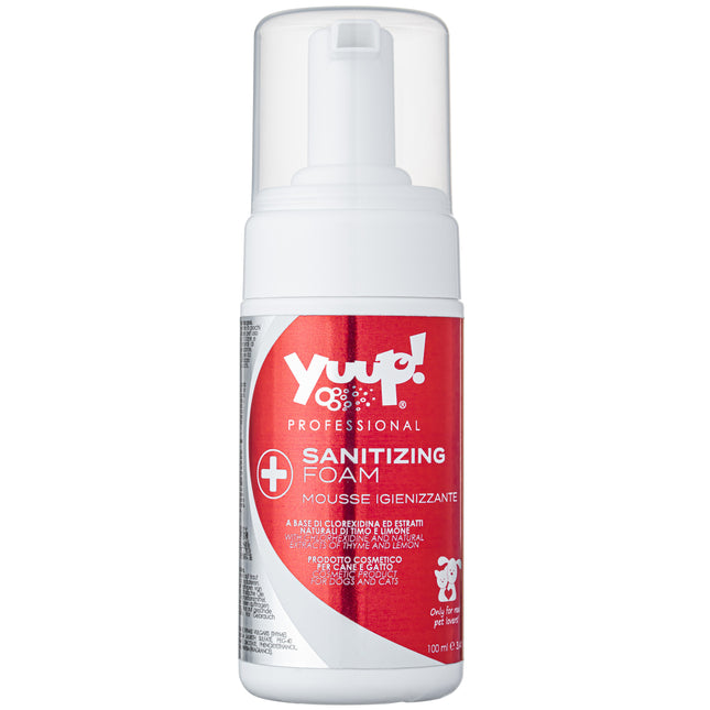 Yuup! Sanitizing Foam - no-rinse disinfecting foam for wounds, abrasions, irritations, and scratches