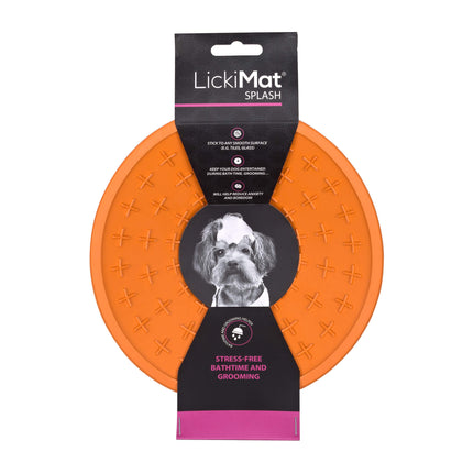 LickiMat Splash - licking mat for dogs and cats, with suction cup