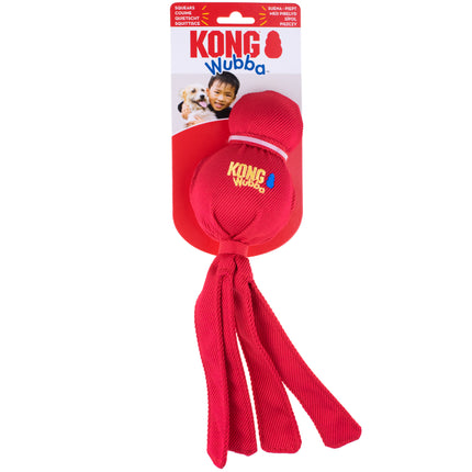 KONG Wubba - tug toy with ball for dogs, squeaky